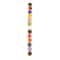 Multicolor &#x26; Gold Smiley Face Disc Beads, 9.5mm by Bead Landing&#x2122;